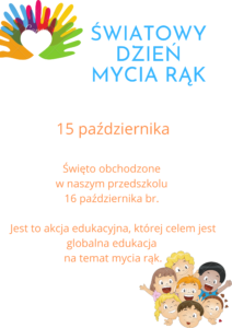 Światowy Dzień Mycia Rąk