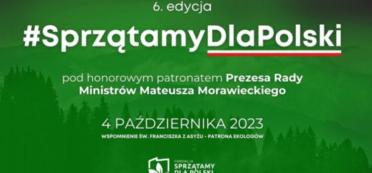 # Sprzątamy dla Polski